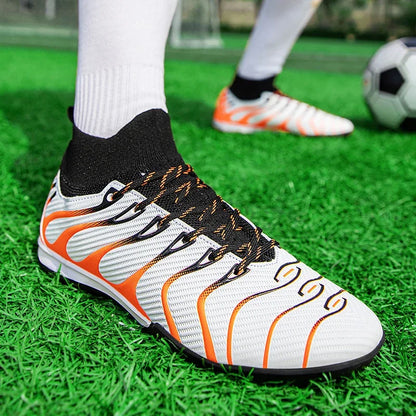 Ανδρικά παπούτσια ποδοσφαίρου Sport FG/TF Παπούτσια ποδοσφαίρου για εξωτερικούς χώρους Προπόνηση Αγόρια Αγώνας Αντιολισθητικά Παπούτσια με μακριά καρφιά Εσωτερικού χώρου Futsal Άνετα
