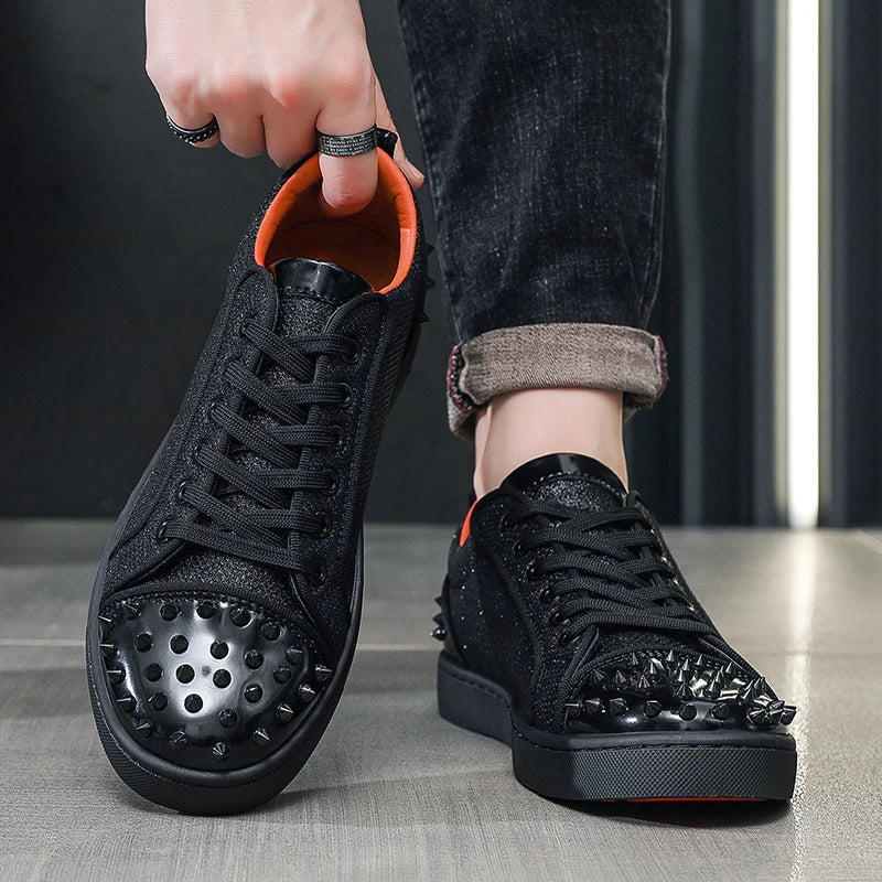 Hot-selling Skateboard Shoes for Man Leisure Walk Sneakers Versatile Men Vulcanized Shoes Outdoor Tenis Masculino Punk Trainers