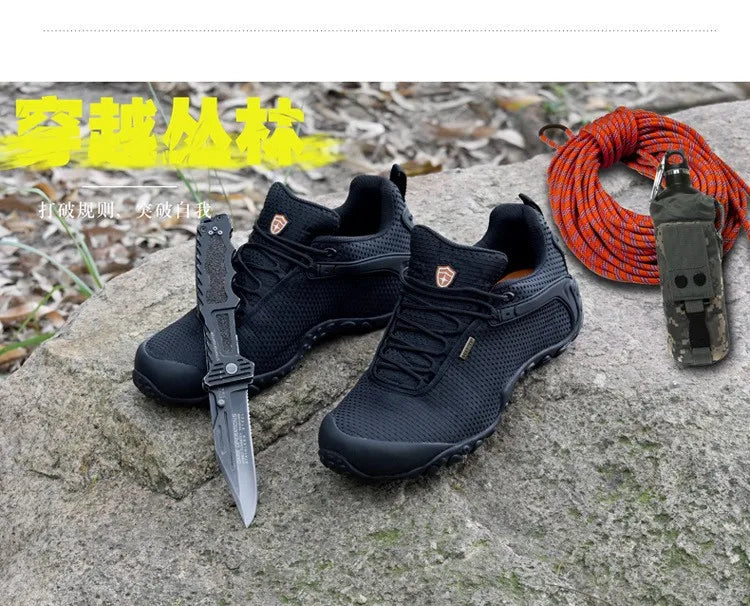 Outdoor Climbing Shoes for Men Women Sneakers Big Size Hiking Trainers High Quality Wear-resistant Adventure Sports Wading Shoes