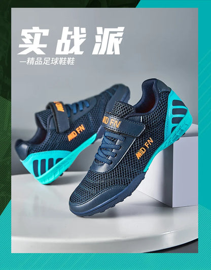 Personnalité : élégantes et confortables, baskets de sport pour garçons et filles, pour l'entraînement, en salle ou en extérieur, sur gazon, pour les jeunes et les étudiants, chaussures de football, pointures 29 à 39#