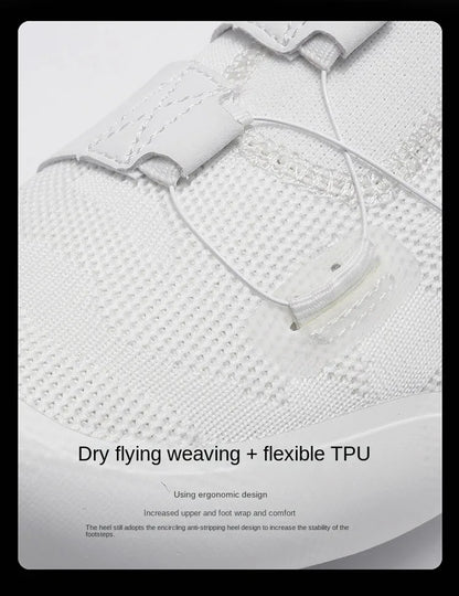Dviračių batai, skirti važiuoti plento dviračiu, unisex, „HsYixin“, kvėpuojantys, su SPD savarankiškai užsifiksuojančia sistema, neslystantys, lenktyniniai plento dviračių batai, plokšti MTB dviračių sportiniai bateliai
