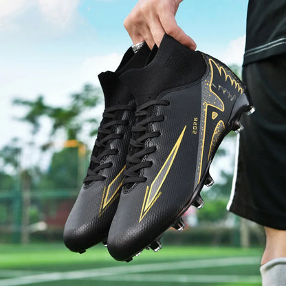Profesjonalne buty piłkarskie dla mężczyzn, buty piłkarskie dla dorosłych, buty piłkarskie typu cleat, ultralekkie buty treningowe do piłki nożnej, buty sportowe do uprawiania sportów na świeżym powietrzu