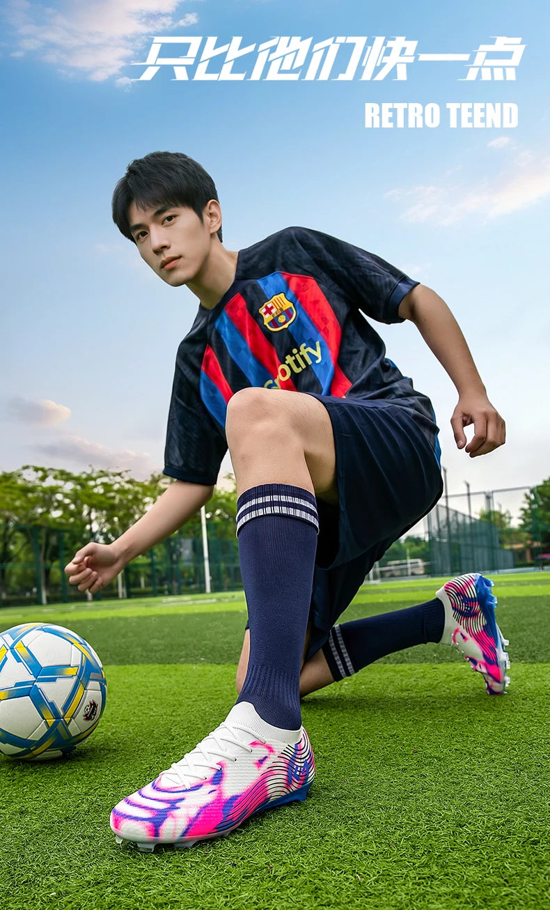 Men's Professional Football Boots Durable Comfortable Training Male Soccer Shoes Ultralight Top Quality Match Football Shoes