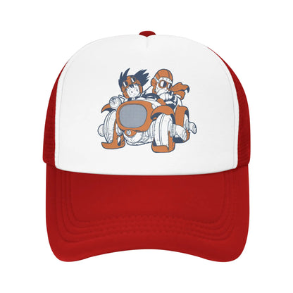 Goku Muten Roshi Dragon Ball Z Baseball Caps Sport Sun Hat Anime DBZ Hats Breathable Polyester Trucker Cap Summer Trucker Caps
