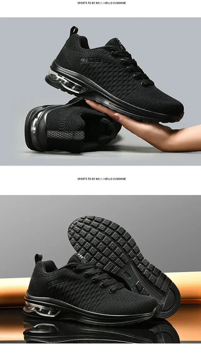 Sneakers da uomo 2025 nuove scarpe sportive casual alla moda traspiranti da uomo sneakers leggere da running comfort taglia grande scarpa da running uomo