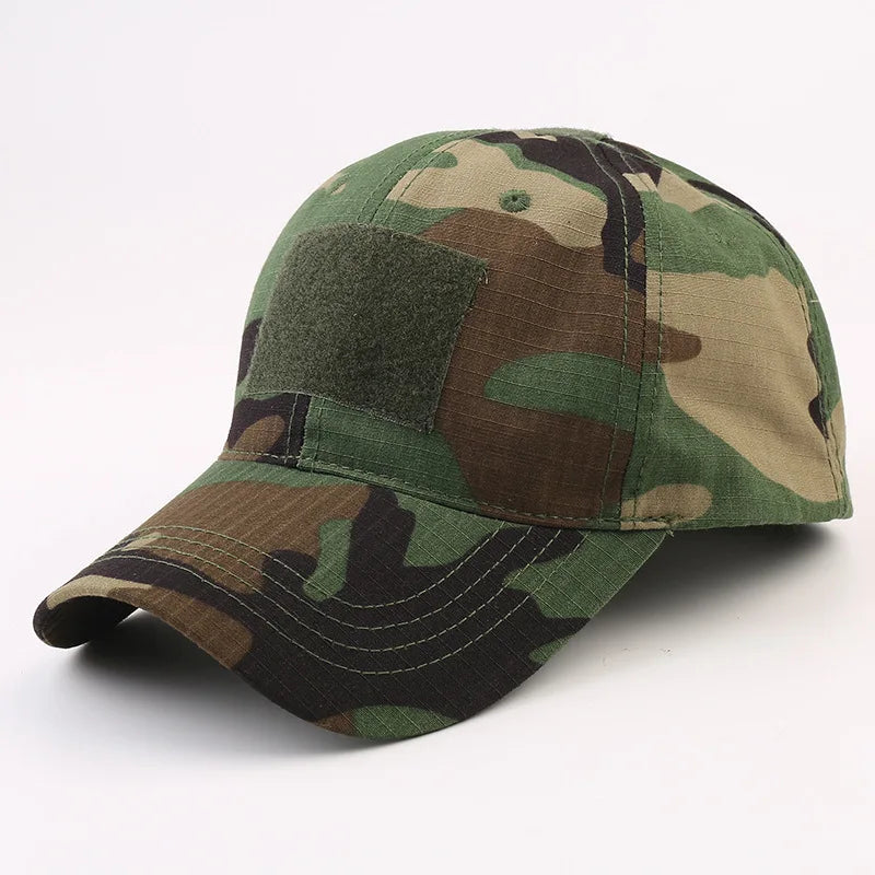 1pc Baseball Caps Camouflage Tactical Outdoor Soldier Combat Paintball Adjustable Hat Summer Snapback Sun Hats for Men Women