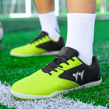 New Men Football Boots High-top Sneakers Match Soccer Shoes Grass Non-Slip High-quality Futsal Indoor Hot-selling Outdoor