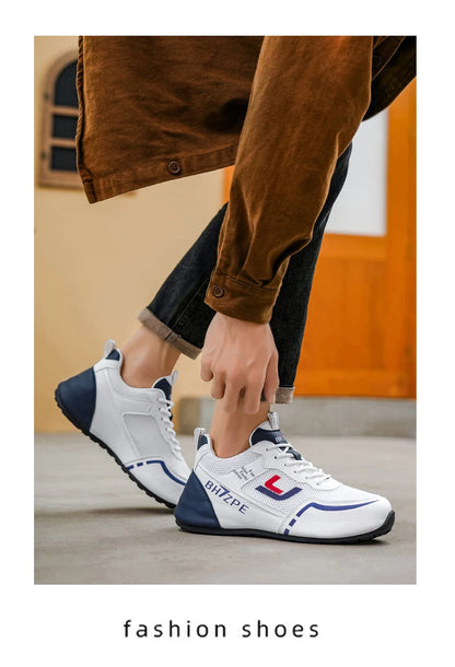 Brand protection 2026 new men's lightweight non-slip breathable wear-resistant running sports fashion versatile casual shoes
