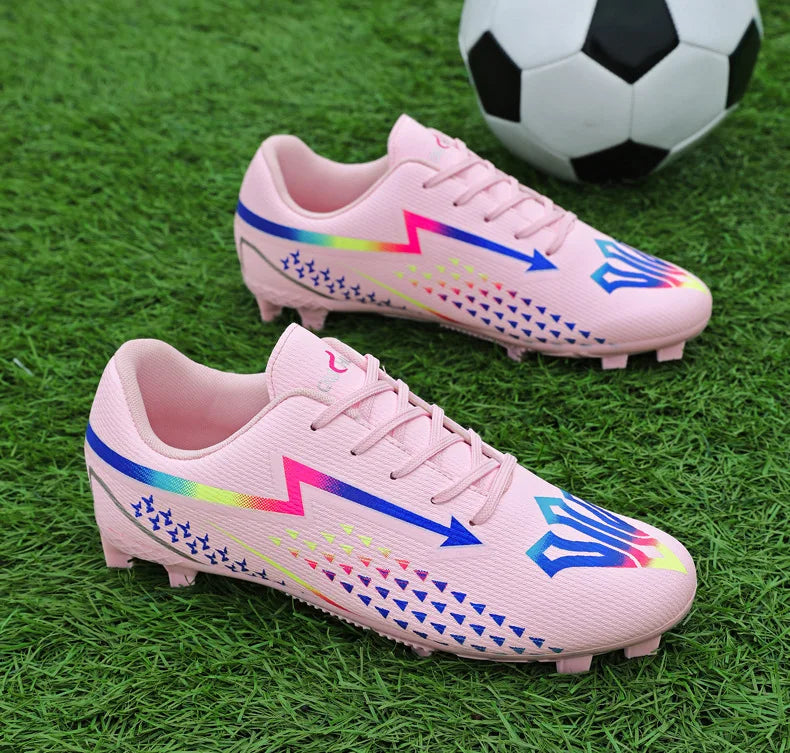 High Quality Men's Soccer Shoes for Society, Ultralight Turf Soccer Cleats Sneakers, Training Football Boots Chuteira Campo Sizes 35-45