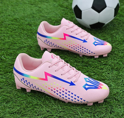 High Quality Men's Soccer Shoes for Society, Ultralight Turf Soccer Cleats Sneakers, Training Football Boots Chuteira Campo Sizes 35-45