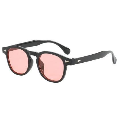 Vintage Oval Classic 4 Small Ding Stylish Decorative Sunglasses for Men and Women