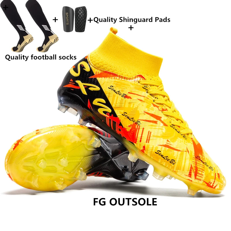 Veľkosť 34–46 Pánske futbalové kopačky FG/TF Futsal Profesionálne Unisex Detské futbalové topánky Tréningové Vonkajšie Chlapčenské futbalové topánky Tenisky