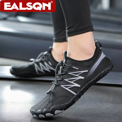 Lehké pánské outdoorové tréninkové boty na běhání naboso, rychleschnoucí plavecké boty, sportovní boty do tělocvičny, fitness a na jogging