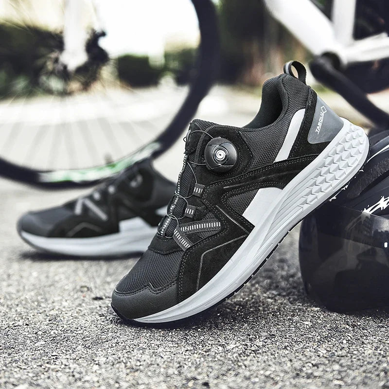 MTB-Radsportschuhe für Herren, Mountainbike-Schuhe, Fahrradschuhe, Indoor-Cycling-Sneaker, Speed-Schuhe, Winterschuhe, Schuhe mit Schuhplatten, Fahrrad-Trekkingschuhe