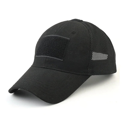 Podesiva kapa Outdoor Multicam kamuflažnog uzorka s mrežicom, taktička snapback kapa za airsoft, ribolov, lov, planinarenje i košarku