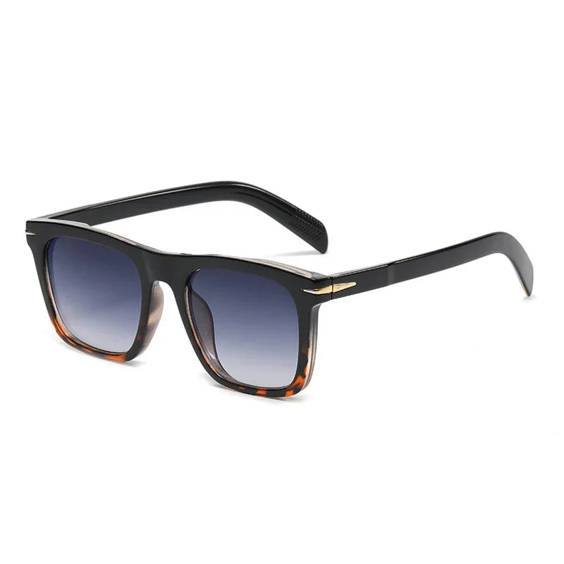 Vintage Square Sunglasses Man Fashion Brand Designer Sun Glasses Male Classic Retro Gradient Shades Oculos De Sol Masculino