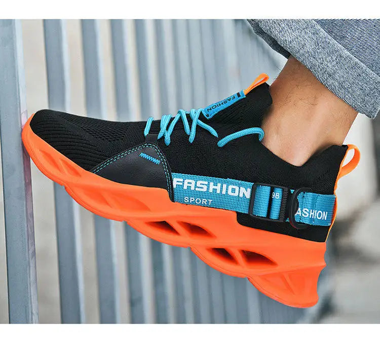 Moda Lila Casual Sneakers Dam Herr Blade Löparskor Storlek 48 Lätta Andningsbara Sportskor Herr Mesh-sneakers