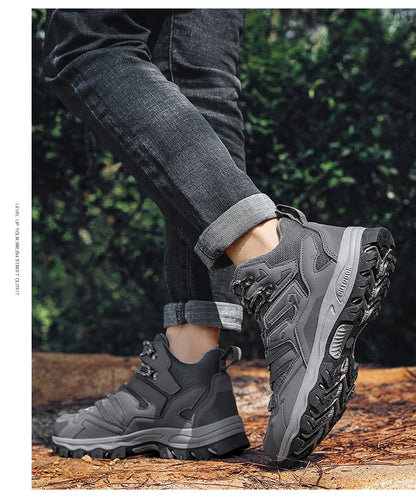 Zapatillas de senderismo unisex, zapatillas deportivas para actividades al aire libre, botas de acampada, zapatillas impermeables de mujer para caminar, zapatillas de senderismo antideslizantes