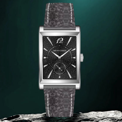 Orologio da uomo in acciaio inossidabile. Forma della cassa: rettangolare
