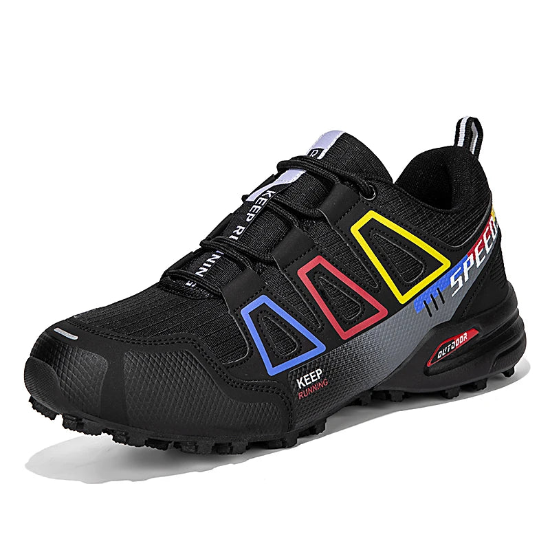 Men's Hiking Shoes Outdoor Sports Lace-Up Hiking Shoes Women's Hiking Sports Non-slip Hunting Tactical Sports Shoes