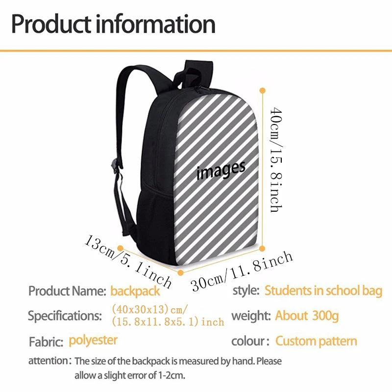 New Cute Anime Backpack for Adult Men Student Schoolbag Teenagers Cartoon Sonics Bag Rucksack Waterproof Bookbag Birthday Gifts