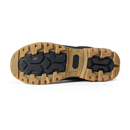 Grande taille 47 bottes d'extérieur pour hommes bottes de neige d'hiver pour hommes bottes de travail d'entraînement imperméable antidérapant garder au chaud chaussures d'hiver