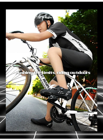 Scarpe da ciclismo di alta qualità da uomo SPD autobloccanti per bici da corsa, scarpe sportive da donna MTB da montagna antiscivolo 36-47