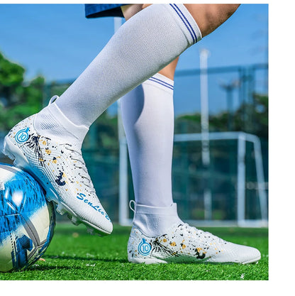 Men Professional Soccer Shoes Non-slip Football Boots Unisex Breathable Futsal Sports New Cleats Drop Shipping Ultralight