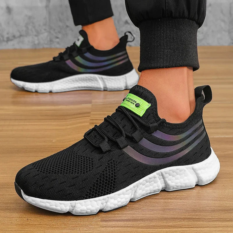 Herren-Freizeitsportschuhe, atmungsaktive, leichte Sneaker, rutschfeste flache Schuhe, Outdoor-Laufschuhe, Wanderschuhe, Tennis- und Sport-Joggingschuhe