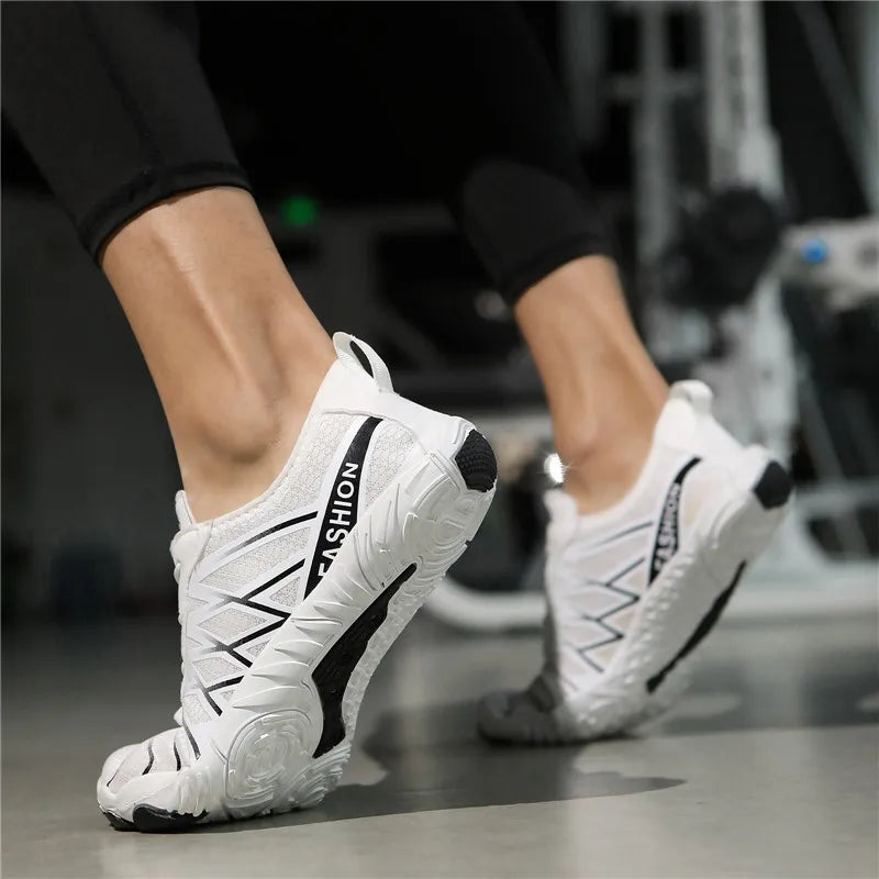 Scarpe da acqua unisex ad asciugatura rapida, scarpe da acqua antiscivolo, sneakers da spiaggia a piedi nudi per uomo e donna, per nuoto, surf, guado e sport all'aria aperta