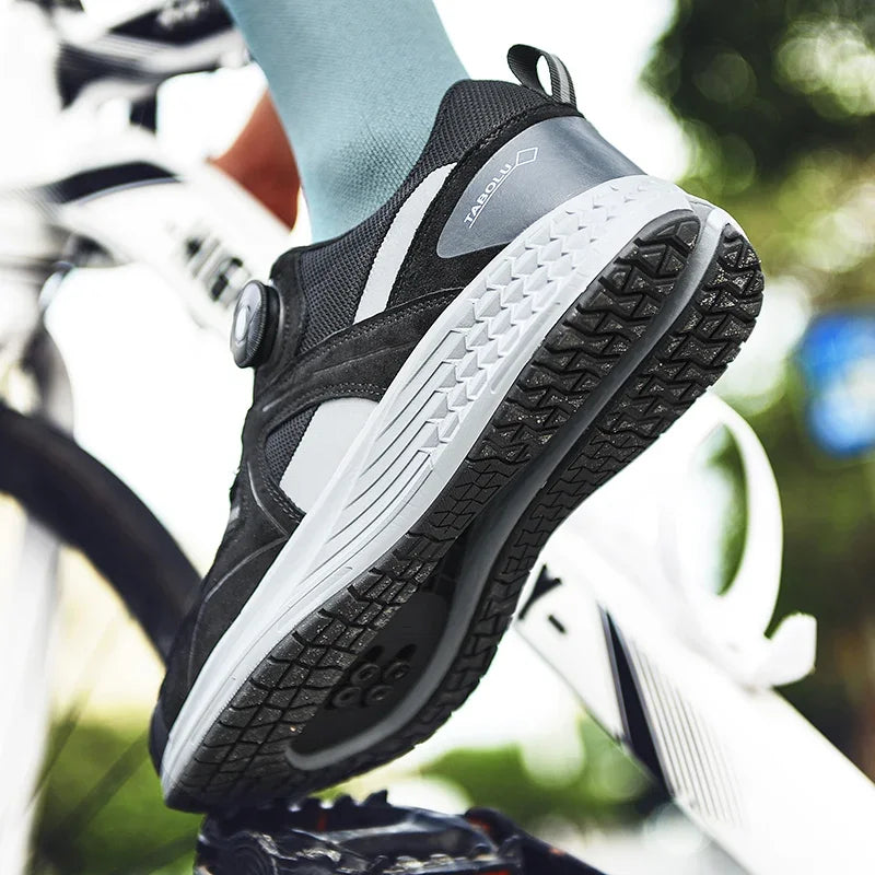 MTB-Radsportschuhe für Herren, Mountainbike-Schuhe, Fahrradschuhe, Indoor-Cycling-Sneaker, Speed-Schuhe, Winterschuhe, Schuhe mit Schuhplatten, Fahrrad-Trekkingschuhe