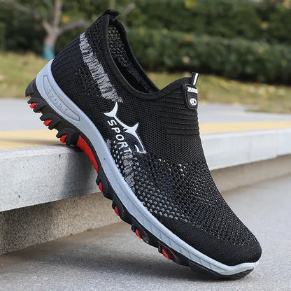 Sneakers estive da uomo Scarpe sportive da uomo in rete Scarpe sportive traspiranti Sneakers leggere in tela Scarpe economiche in saldo