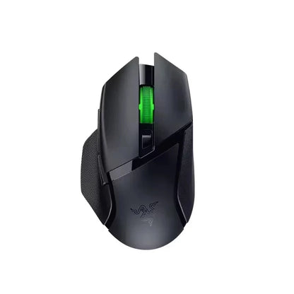 Mouse gaming wireless originale Razer Basilisk V3 X HyperSpeed personalizzabile, sensore ottico 18K, Chroma RGB, 9 comandi programmabili