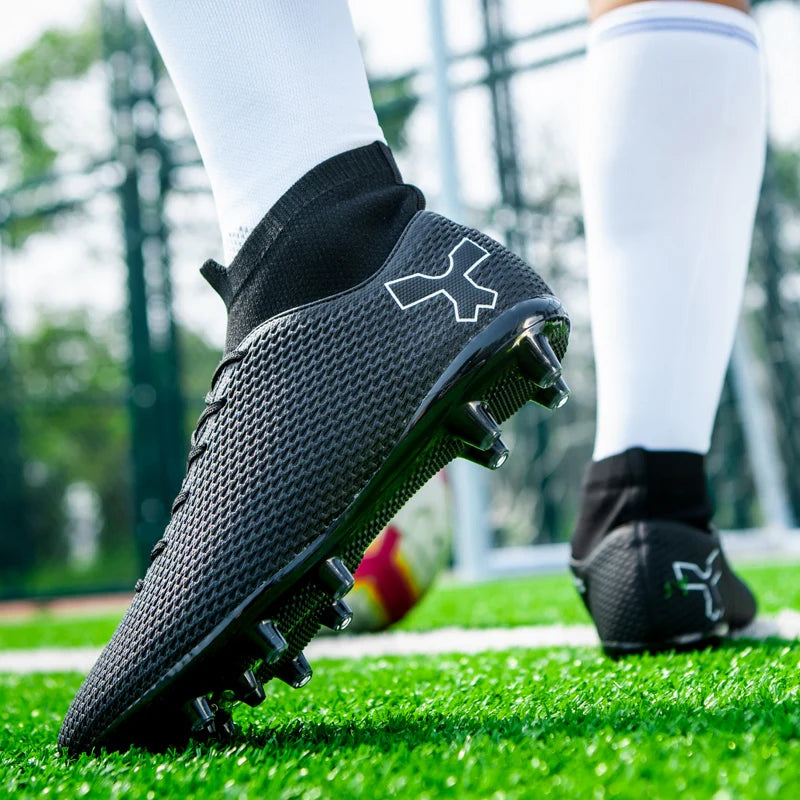Hoogwaardige voetbalschoenen voor heren, duurzame voetbalschoenen voor jongens, lichtgewicht voetbalschoenen voor kinderen, futsal-trainingsschoenen, voetbalschoenen met noppen