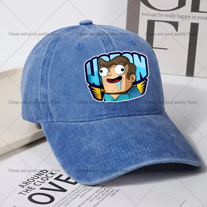 Wojan Team Baseball Cap for Women men Summer Adjustable Sun Hat boy girl Anime Cute Retro Sunbonnet Adult Headgear birthday Gift
