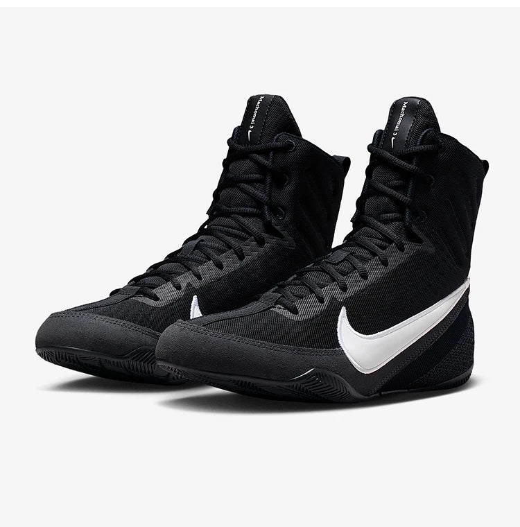 Nike Authentic Machomai 3 Zapatillas de Boxeo Deportivas de Entrenamiento de Caña Alta para Hombre y Mujer HF7333-001