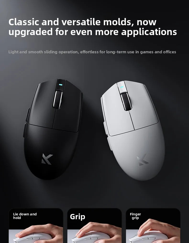 MCHOSE G3 V2 PRO Wireless Mouse Bluetooth Tri Mode Ergonomics Lightweight Laptop Office Gaming Computer Accessories