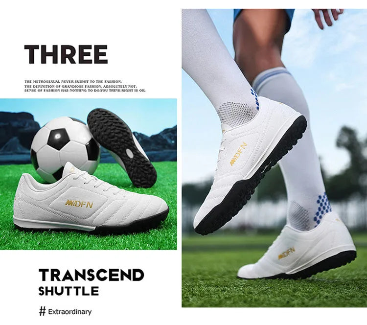 New Men's Football Boots Soccer Shoes for Adults, Society Football Cleats, Ultralight Training Sneakers, Outdoor Large Size 47