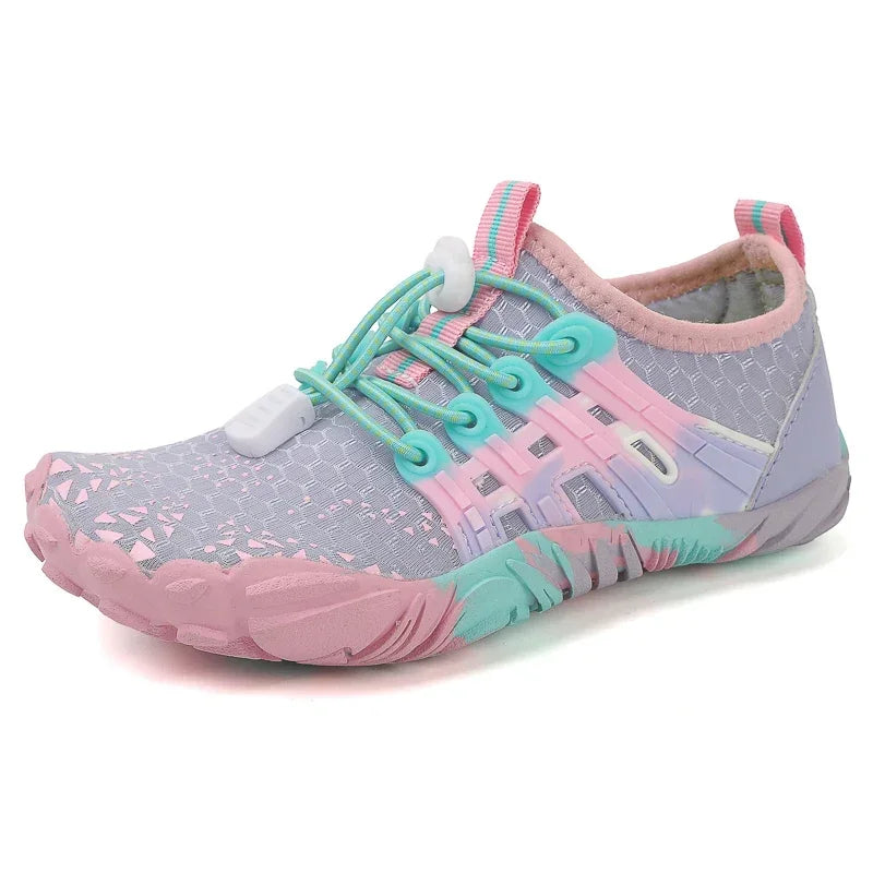 12 Farben Wasserschuhe für Kinder, Sommer, Strand, Five Fingers, Barfuß, Schwimmen, Aqua-Schuhe, schnell trocknend, Meer, Fluss, Kindersneaker