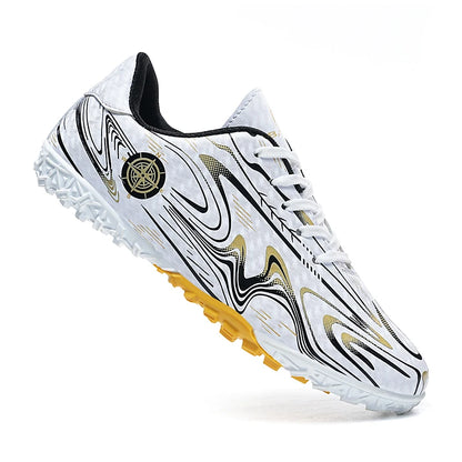 Kids Youth Soccer Cleats Football Shoes Men Non-Slip Breathable Lightweight Training Sneakers Boys Children Football Match Boots