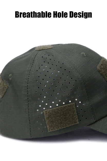 1/2pcs New Men Camouflage Baseball Cap Breathable Sunscreen Hat Outdoor Sports Hunting Hiking Camping Beach Fishing Sun Hat