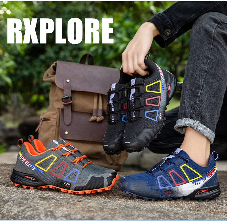 Zapatillas de senderismo impermeables para hombre, zapatillas resistentes al desgaste para actividades al aire libre, zapatillas de senderismo de piel, de caza y deportivas tácticas para hombre