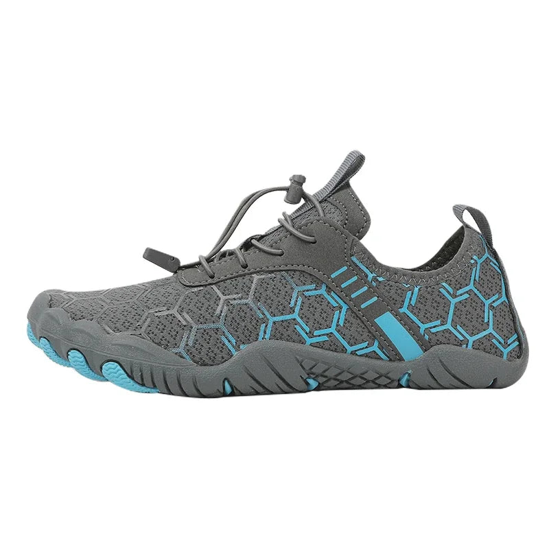 Damen Herren Aqua-Schuhe zum Waten im stromaufwärts fließenden Wasser Wassersneaker Schnelltrocknend Strand Barfuß Outdoor Waten im stromaufwärts fließenden Wasser Wassersport Schwimmschuhe