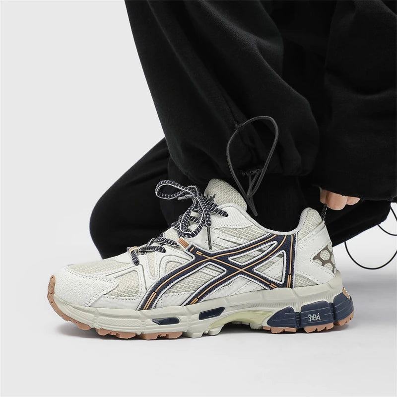 Men Casual Shoes Outdoor Breathable Running Fashion Walking Leisure Lace-up Jogging Loafers Brand Sneakers Blade Comfortable