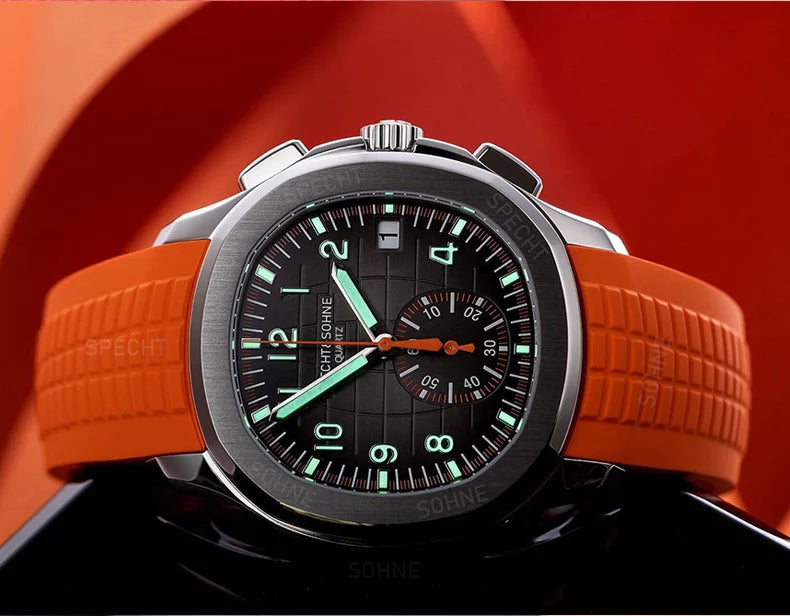 2026 High Quality Men's Watches Luxury Brand Japan VD53 Chronograph Sports Classic 5167 Quartz Watch Stainless Steel Waterproof