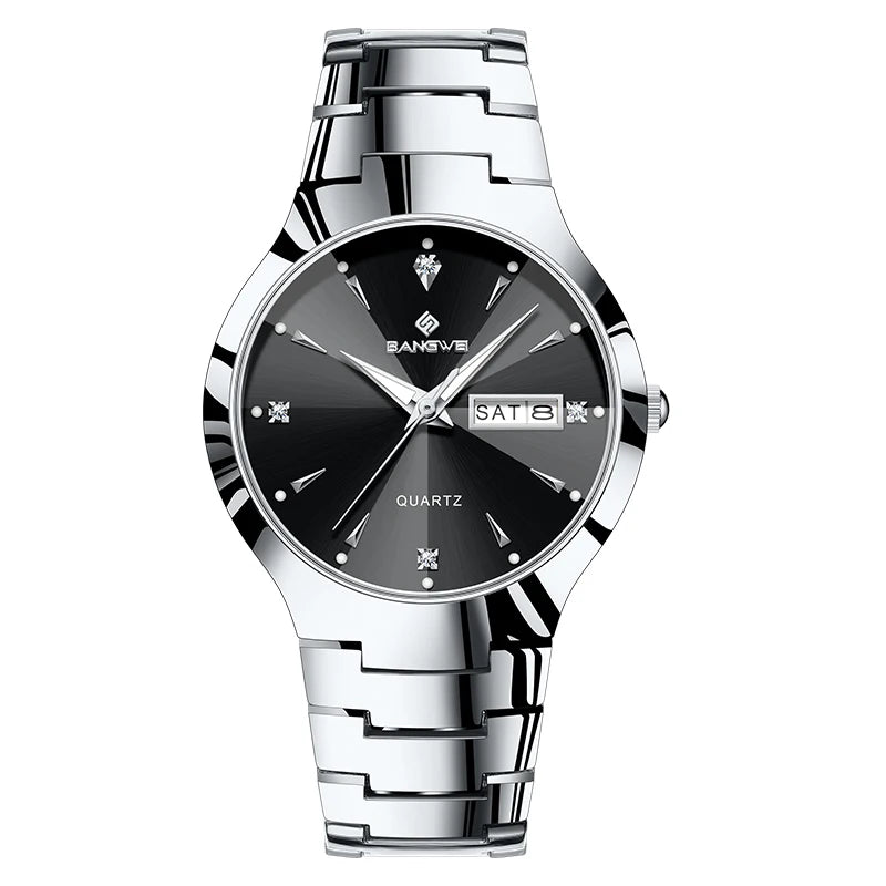 BANGWEI 2026 NEW Women's Watch Fashion Waterproof Luminous Elegant Weekly Calendar Exquisite women's quartz wrist watch reloj
