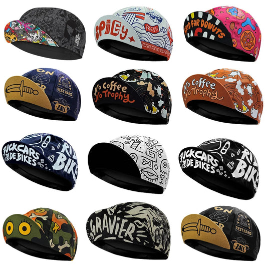 Cycling Cap Breathable Helmet Liner Cap Summer Sun Protection Outdoor Sports Hat Unisex