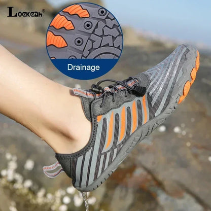 Chaussures d'eau pour hommes et femmes, chaussures minimalistes, chaussures de plage à séchage rapide, chaussures aquatiques, baskets de sport légères, randonnée, surf, navigation de plaisance, pêche