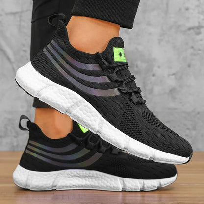 Herren-Freizeitsportschuhe, atmungsaktive, leichte Sneaker, rutschfeste flache Schuhe, Outdoor-Laufschuhe, Wanderschuhe, Tennis- und Sport-Joggingschuhe