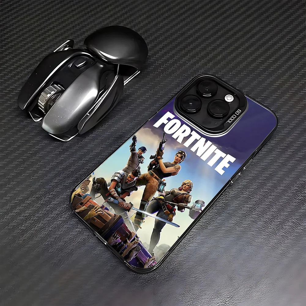 Game Fortnite Phone Case for Samsung Galaxy S26 S25 S24 S23 S22 S21 S20 Note20 FE Ultra Edge Plus 4G 5G Anti Fall Matte Cover